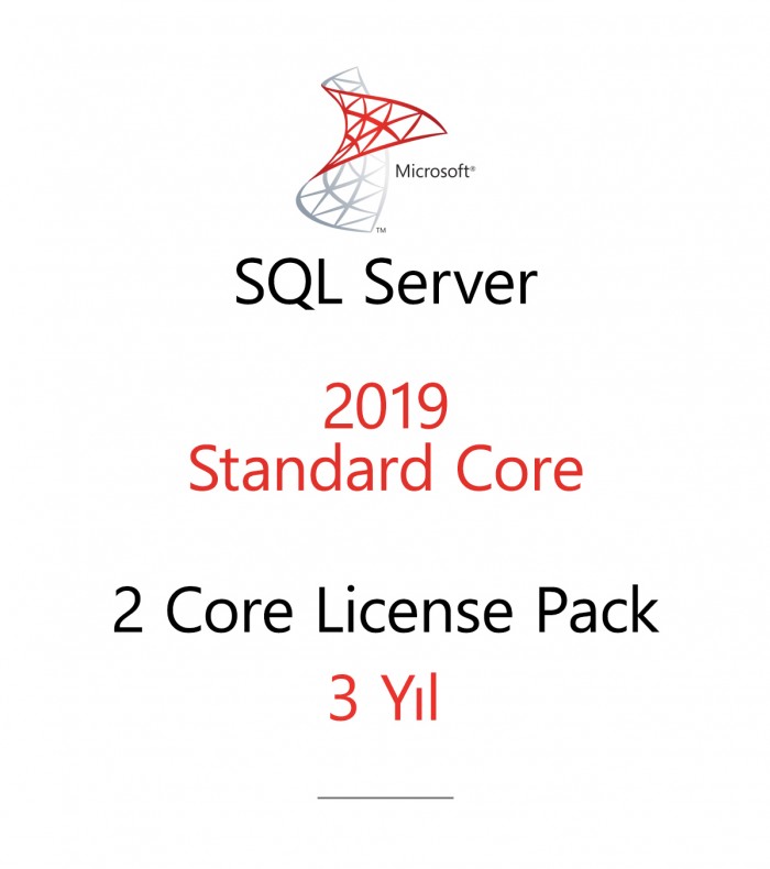 SQL Server Standard 2 Core License Pack 3 year