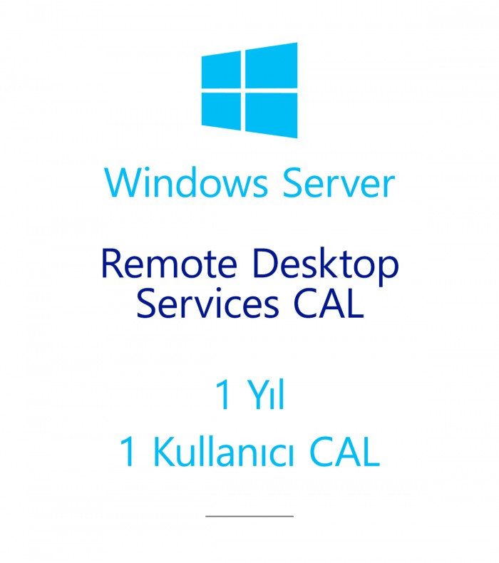 Windows Server Remote Desktop Services CAL 1 Year - 1 User CAL