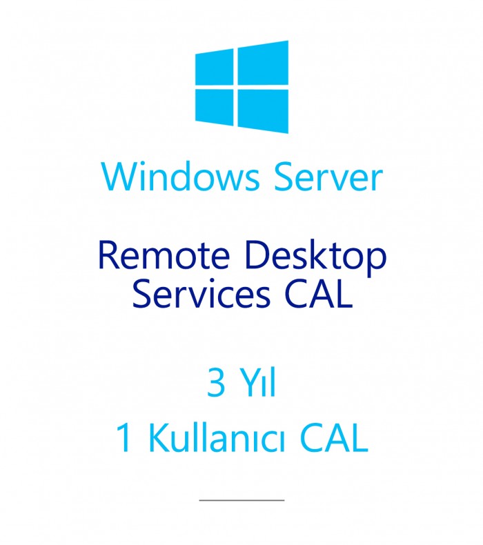 Windows Server Remote Desktop Services CAL 3 Year - 1 User CAL