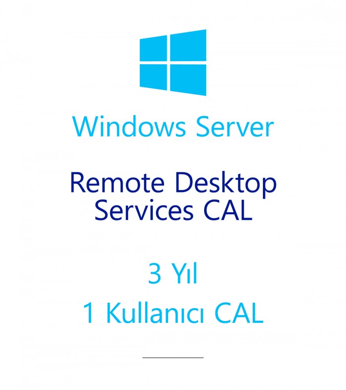 Windows Server Remote Desktop Services CAL 3 Year - 1 User CAL